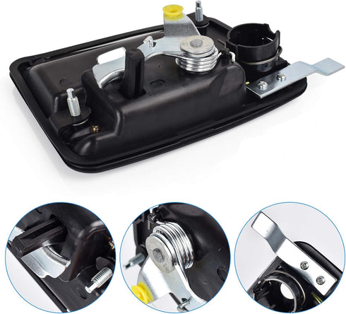 FAERSI Exterior Outside Door Handle Front Left Driver Side Replacements for 1999-2016 Ford F-250 F-350 F-450 F-550 Super Duty | 2000-2005 Ford Exc...