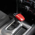 crosselec Carbon Fiber Gear Shift Knob Cover Sticker Head Trim for dodge Charger 2015+ (Red)...