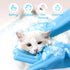 Dog Bath Brush with Gloves, Cat Bathing Gloves, Silicone Dog washing Gloves with High-Density Teeth, Dog Bath Supplies Christmas Gifts for Long Sh...