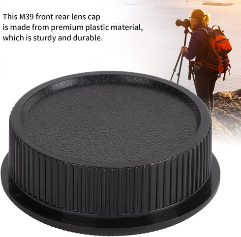 YYOYY 3 Pairs Rear Lens Cover and Camera Body Front , M39 Front Rear Lens , Dust Proof and Scratch Proof, Light Weight Plastic , for M39 Lens...