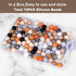 70Pcs Animal Silicone Beads Bracelet Making kit, 15mm Soft Rubber Round Beads Crafts for Keychain Wristlets Pacifier Clips Teething Lanyards Neckl...