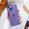 ZTOFERA Case for iPhone 13 6.1 inch,Clear Soft Silicone Bumper Protective Retro Color Transparent Shockproof Phone Case - Purple...