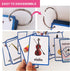 20PCS/Set Instrument Kids Gifts English Flash Cards Pocket Card Educational Learning Baby Toys for Children Pre-Kindergarten...