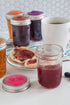 Jarware Orange Jelly/Jam Lids for Regular Mouth Mason Jars, Set of 4...