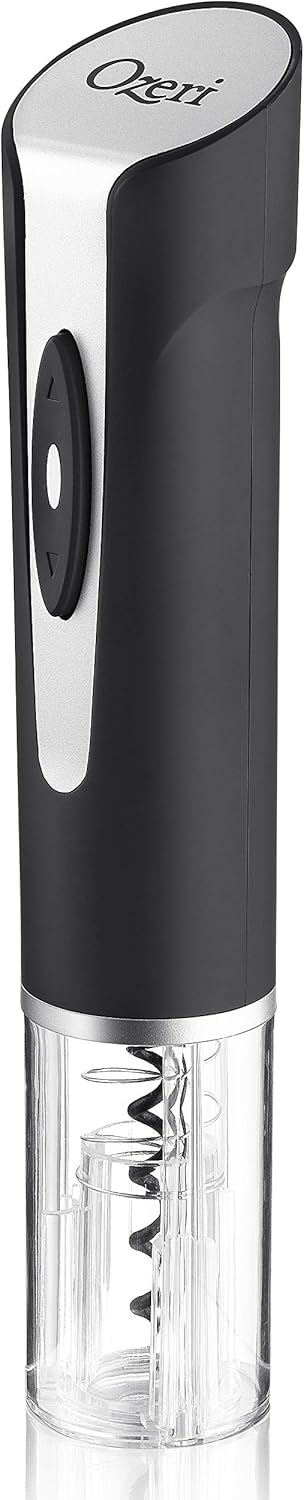 Ozeri Prestige II Cordless Electric Wine Bottle Opener with Foil Cutter...