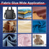 Fabric Glue, Liquid Stitch Fabric Adhesive, Clear Waterproof Glue for Fabric Repair and Permanent Bonding (2 PCS)...