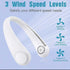 Neck Fans That Blow Cold Air Rechargeable, Portable 360° Cooling Neck Fan,4000mah Battery Operated Usb And 3 Speeds,Neck Air Conditioner,Personal ...