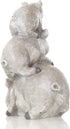 Garden items - 11658 Pigs Garden Statue, one Size, Light Gray...