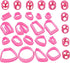 Polymer Clay Cutters 28 Pcs, Mini Flower Butterfly Leaf Clay Earring Cutters, Organic Shape Clay Cutters for Polymer Clay Jewelry...