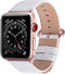 Fullmosa Leather Bands Compatible with Apple Watch Band 49mm 46mm 45mm 44mm 42mm for Men Women, Grain Genuine Leather Strap for iWatch Ultra 2/Ult...