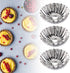 12 Pcs Aluminum Alloy Cake Pie Tins Mini Tart Pie Pan Cake Cup Jelly Mold Bakeware Cake Pans for Pie Tart Cake Baking Tool...