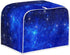 Toaster Cover 4 Slice Blue for Kitchen Galaxy Print Toaster Dust Cover, Washable & Waterproof for Kitchen Universal Size Microwave Oven Dustproof ...