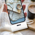 Portable Mini Power Bank Charger for iPhone Apple (Direct Plugin) and for USB C Android Device (Wired), 4800mAh Emergency Fast Charge Small Extern...
