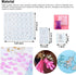 BRAVECOW 229Pcs DIY Jewelry Resin Casting Molds Silicone Epoxy Spoon Kit Craft Necklace Jewelry Pendant Making for Resin Crafts Beginners...