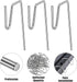 Yotako 60 Metal Gutter Hooks for Outdoor Christmas Lights, Weatherproof Christmas Light Clips Gutter Clips Holiday Light Clips Gutter Guard Light ...