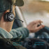 MERAIJIN Trucker Bluetooth Headset Wireless Headset with Microphone Over The Head Headphones with Noise Cancelling Sound On Ear Car Earphones Offi...