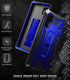 Poetic Spartan Series Designed for Samsung Galaxy Note 10, Full-Body Rugged Dual-Layer Metallic Color Accent with Premium Leather Texture Shockpro...