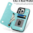 MMHUO for iPhone 15 Pro Case with Card Holder, Flower Magnetic Back Flip Case for iPhone 15 Pro Wallet Case for Women, Protective Case Phone Case ...