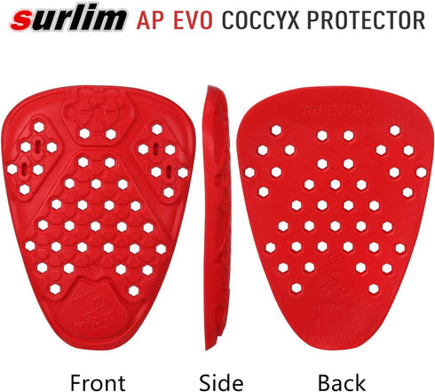 Coccyx Protector CE Insert Armor Motorcycle Pants Replacement Pads...