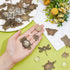 PH PandaHall 60pcs Pendant Trays Kit 30pcs 5 Styles Bronze Blank Pendant Owl Turtle Pendant Bezel, 30pcs Clear Glass Cabochon Dome Settings for DI...