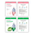10 Pcs Combo Vital Ampoule Sheet Mask, Korean Facial Skincare Sheet | Simple & Effective Skincare Routine | Moisturization | Wrinkle Care | Bright...