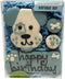 Bubba Rose Biscuit Company: Decorated Birthday Boy Blue Dog Treats - Crunchy Biscuit Texture - Natural Gourmet Dog Cookies - Pack of 4 Cookies - M...