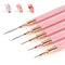 Artdone nail art brushes set kit acrylic supplies dotter striping polish markers barrier tape strips pens fine tip accessories tools decorations d...