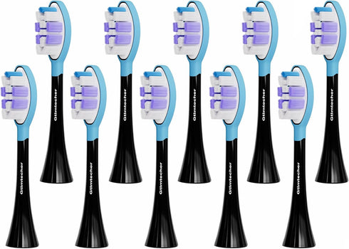 Electric Toothbrush Heads for Philips Sonicare Replacement Heads, 10 Pack Replacement Toothbrush Heads Soft Philips Sonicare A3 Sensitive Replacem...