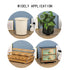 32 PCS Mini Casters Wheels Self-Adhesive Stainless Steel Paste Universal Wheel 360 Degree Rotation Storage Box Furniture Bins Bottom Trash Can Cas...