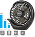 Battery Operated Fan, Rechargeable Fan 3 Speeds Small Desk Portable Fan, Long Life Battery & USB Powered Mini Fan, Personal Quiet Strong Wind Desk...