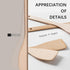 2pcs Wooden Spatulas for Cooking, 13inch Uncoated Beech Wood Turners for Frying, Non-Scratch Flat Spurtle for Pan & Wok, Cooking Utensils for Non ...