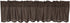 VHC Brands Kettle Grove Window Curtain, Plaid Valance Scalloped, Black, 16x72...