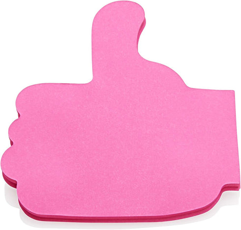 Stik-ie Thumbs Up Sticky Notes. 100 Sheets. 4 Assorted Colours....