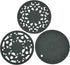 Silicone Trivet Mat,Set of 3 Heat Resistant Trivet for Hot Dishes Trivets for Hots Pots and Pans,Trivet Flexible Non Slip Potholder Hot Pads for K...