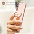 Butterfly Cell Phone Ring Grip Holder, 360 Degrees Rotation Phone Ring Grip Stand, Metal Finger Kickstand Compatible with iPhone, Samsung Galaxy, ...