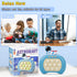 Fast Push Bubble Game for Kids & Adults, Version 2, Pop Light Up It Game Fidget Toy Handheld Game. Great for 8-12 Year Old Boys & Girls, Travel To...