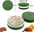 Grinder, 2.2 Inch Stronger Grip Biscuit Shape Design Grinder (Single, Green)...