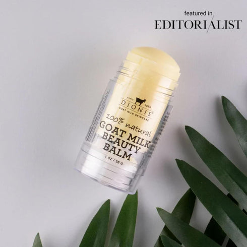 Dionis Goat Milk Skincare Multi-Purpose Hydrating Beauty Balm for Face, Lips, Eyes and Neck with Shea Beauty and Coconut Oil - Cruelty Free, Parab...