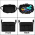 Storage Tool Case, 13.8 x 7.8 x 7.8 Inches, Rectangular Waxed Canvas Fabric Collapsible Tool Bag with Handles for Tools,Wrench Set,Screwdrivers (B...