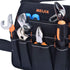 MEIJIA Heavy Duty Waterproof Construction Tool Belt, Work Apron,Tool Pouch,Technician's Tool Holder Work Organizer With Poly Web Bet Quick Release...