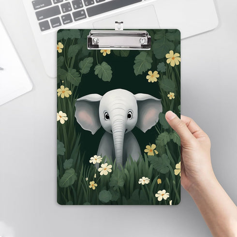 Hongri Cardboard 8.5 x 11 Clipboard, Fashion Design Letter Size Wooden Clipboards, Cute Animals Pattern, A4 Standard Clip board Size 9" x 12.5", O...
