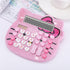 Hello Kitty Calculator, Xinyu Lighting Creative and Cute Solar Calculator, 12-Digit LCD Display, Suitable for Adults and Children, Solar and Batte...
