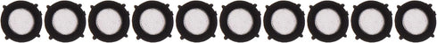 Danco, Black, Rubber Washing Machine/Garden Hose Washer, 5/8-Inch, 1-Inch OD x 9/16-Inch, 10-Pack (36335W), 1 in. /With Screen, 10 Count...