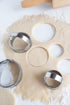 Fox Run Crinkled Cookie Cutter Set, Stainless Steel, 3-Piece...