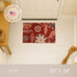Maples Rugs Reggie Floral Kitchen Rug - Made in USA - Washable, Non Slip Indoor Carpet for Entryway, Foyer, Kitchen, and Bathroom, 1'8 x 2'10, Mer...