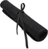 Denifiter 22 Pockets Waxed Canvas Roll-up Pencil Bag, Heavy Duty Portable Watercolor Oil Brush Canvas Pouch (Black)...