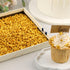Sentovac Gold Star Sprinkles Edible Sugar for Cake Decorating Mix Sizes Gold Star Sprinkles Cake Topper Cupcake Cookie Baking Decorations Hallowee...