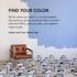 BACKDROP | Premium Interior Paint | Large Adhesive Paint Swatch | WEEKEND UPSTATE - Dark Green With A Hint Of Blue | 12" x 12" Color Sample...