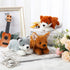 Skylety 3 Pcs 7.87 Inches Dog Stuffed Animal Plush Dog Soft Plush Dog Pillow Toy Fluffy Puppy Set for Christmas Girls Baby Kids Dog Party Favor Bi...