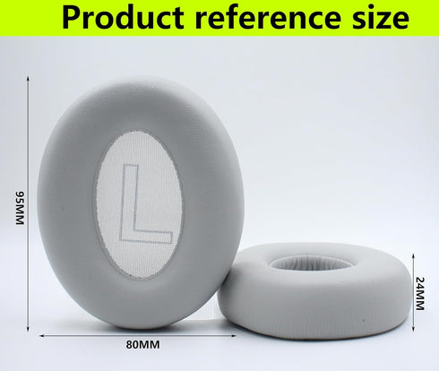 Q20 Ear Pads AIKKAUK Replacement Ear Pads Ultra Soft Comfort Protein Leather Resilient Ear Pads Compatible with Anker Soundcore Life Q20 20BT Head...